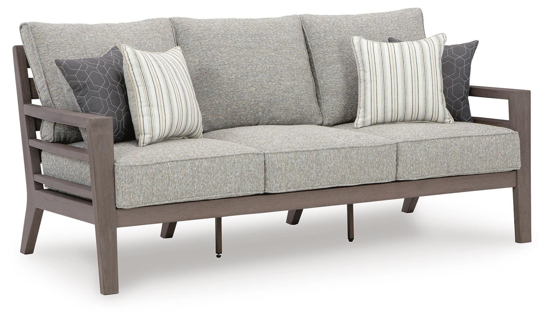 Hillside Barn Outdoor Sofa and Loveseat with Coffee Table