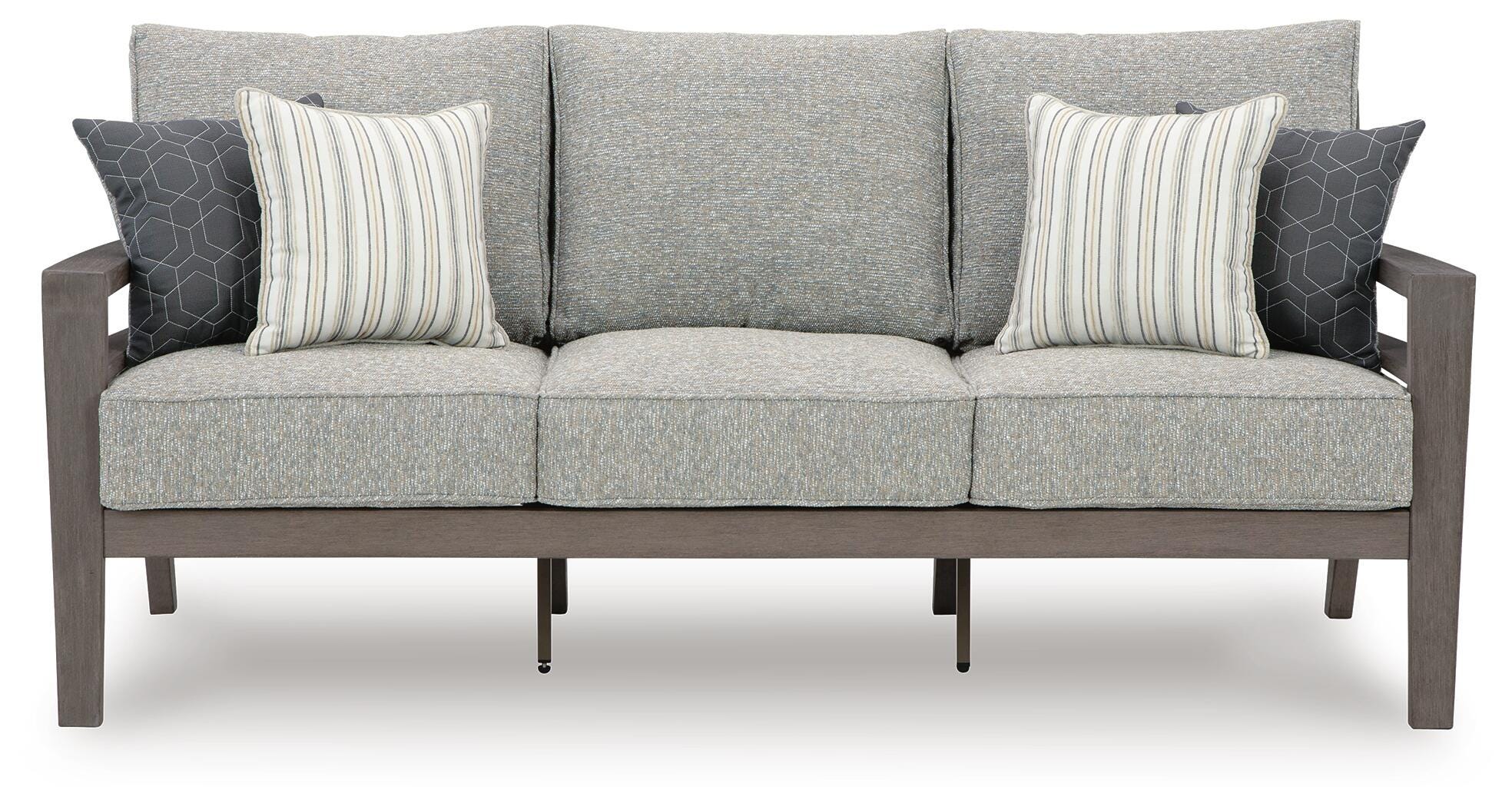 Hillside Barn Outdoor Sofa and 2 Chairs with Coffee Table