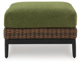 Horizon Hall Outdoor Sofa, 2 Lounge Chairs and 2 Ottomans
