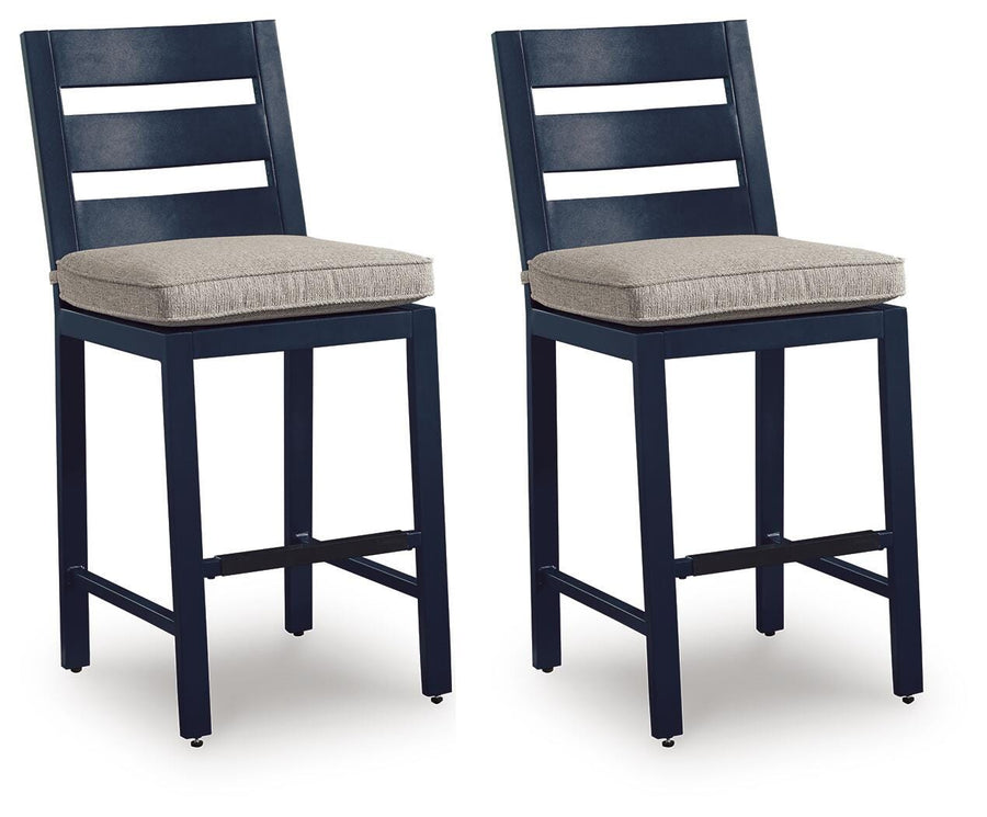 East Beach Outdoor Counter Height Bar Stool (Set of 2)