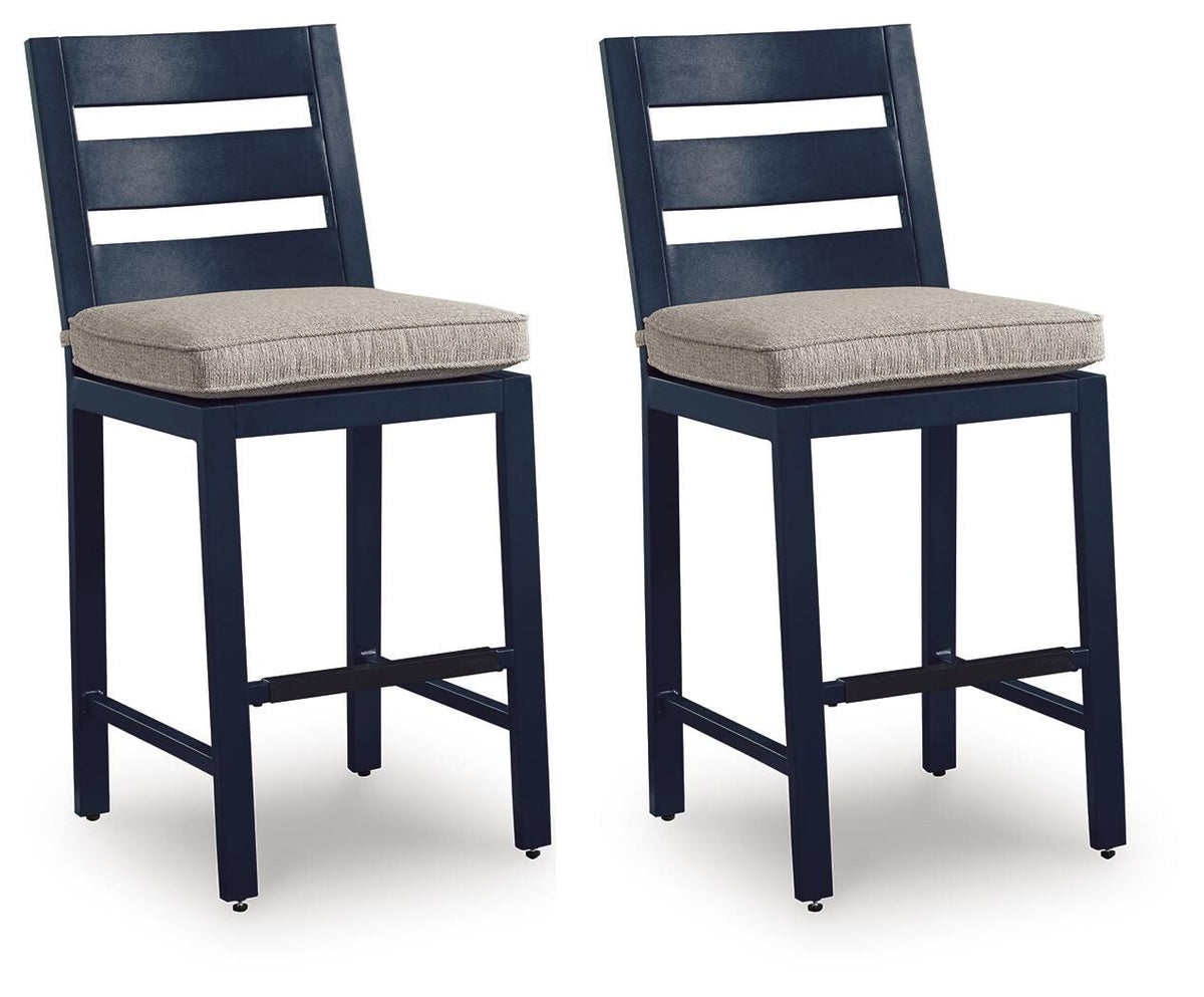 East Beach Outdoor Counter Height Bar Stool (Set of 2)