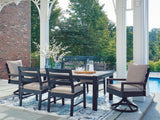 East Beach Outdoor Dining Table and 6 Chairs