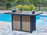 East Beach Outdoor Bar Table with Fire Pit
