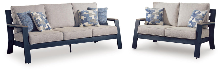 East Beach Outdoor Sofa and Loveseat