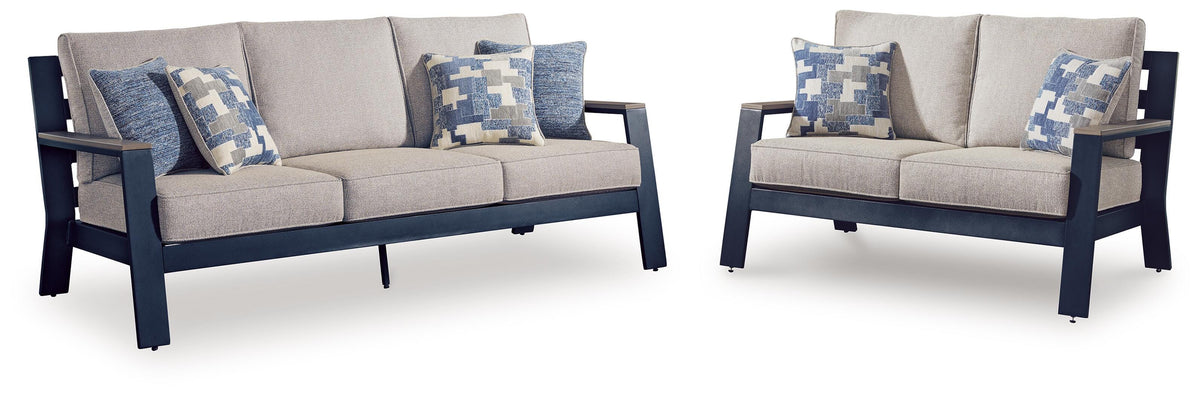East Beach Outdoor Sofa and Loveseat