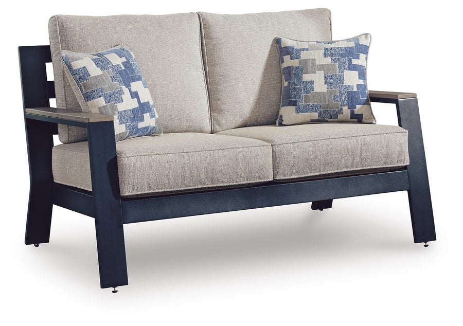East Beach Outdoor Loveseat with Cushion