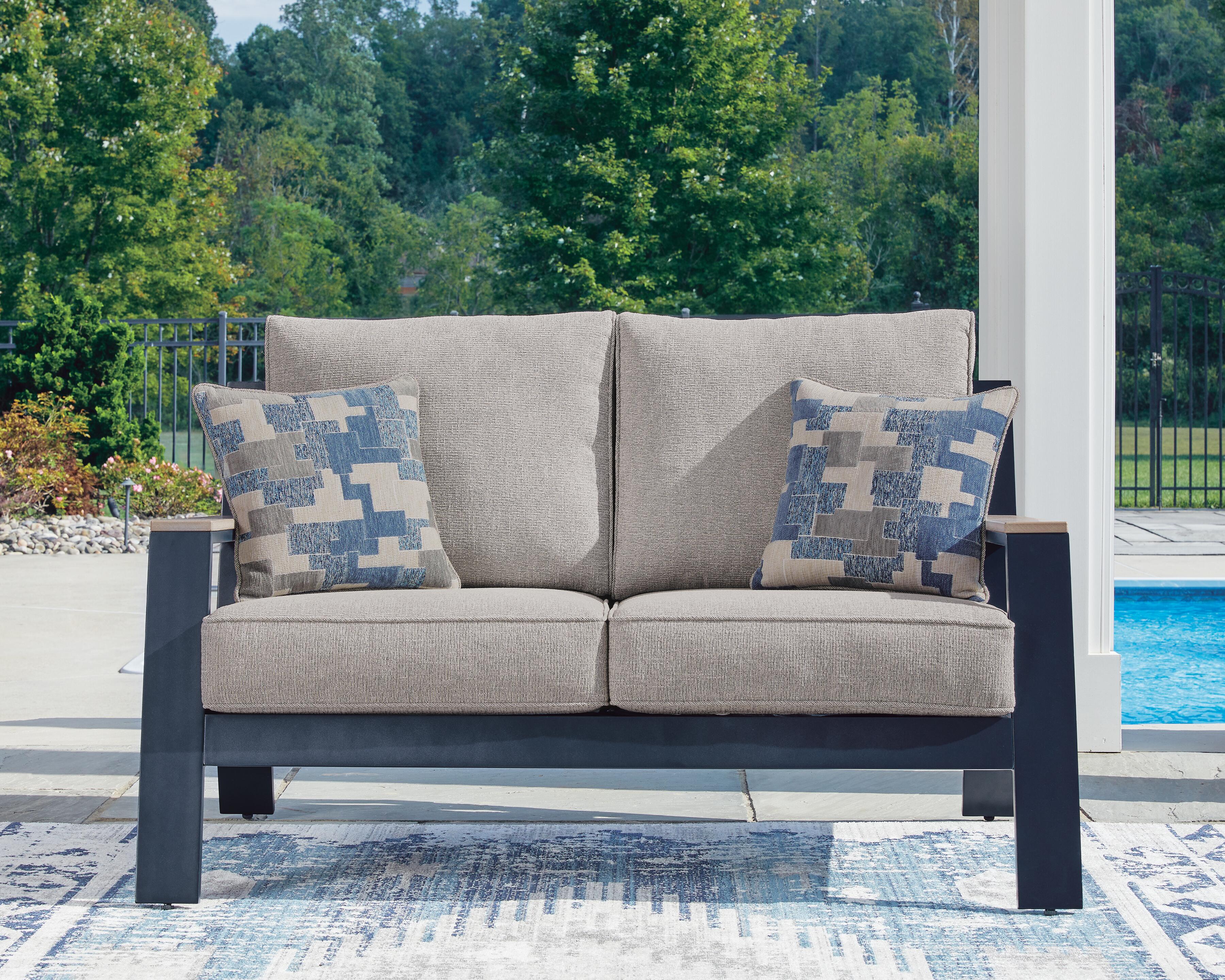 East Beach Outdoor Sofa and Loveseat