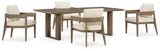 Serene Bay Outdoor Dining Table and 4 Chairs