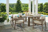 Serene Bay Outdoor Dining Table and 6 Chairs