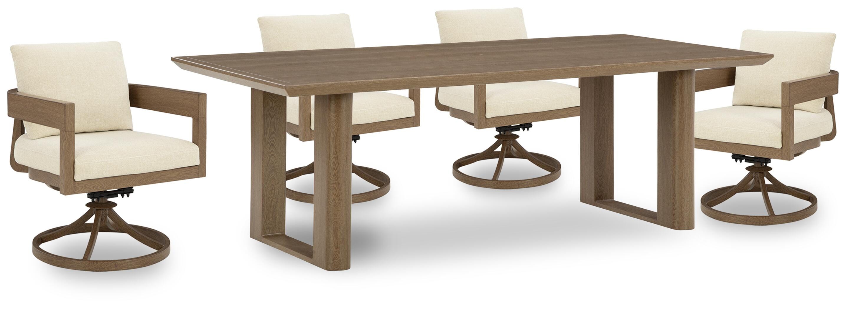 Serene Bay Outdoor Dining Table and 4 Chairs