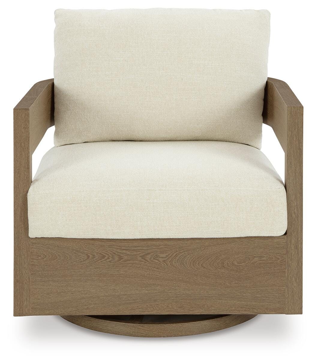 Serene Bay Outdoor Swivel Glider Chair with Cushion