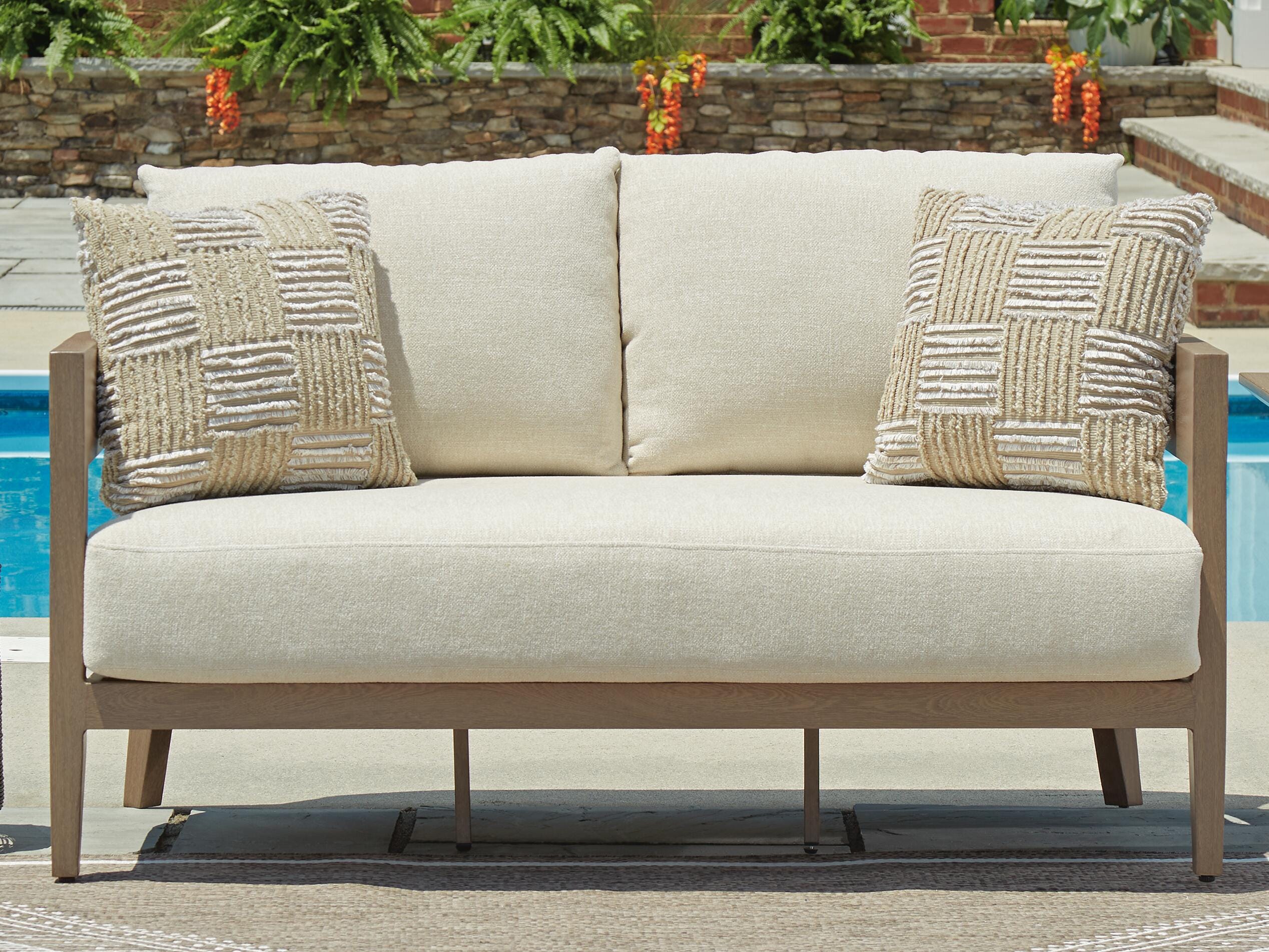 Serene Bay Outdoor Loveseat with Cushion
