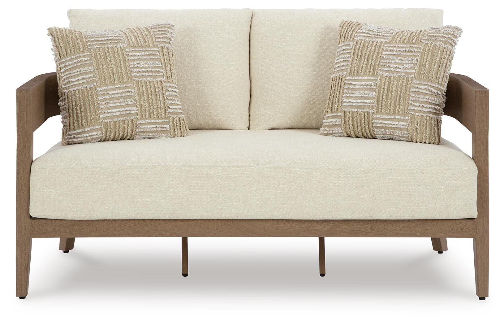 Serene Bay Outdoor Sofa and Loveseat with Coffee Table