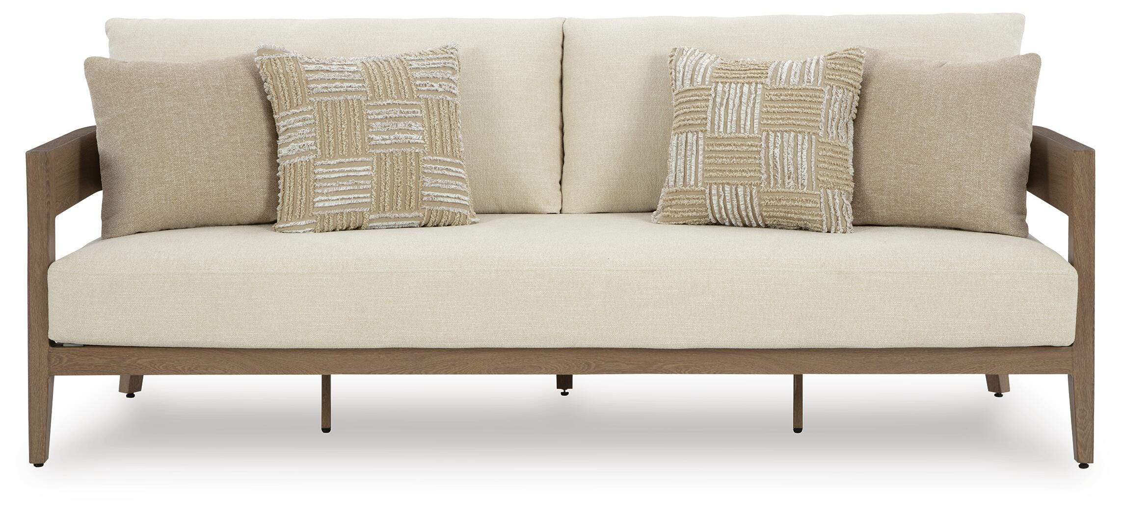 Serene Bay Outdoor Sofa and Loveseat with Coffee Table