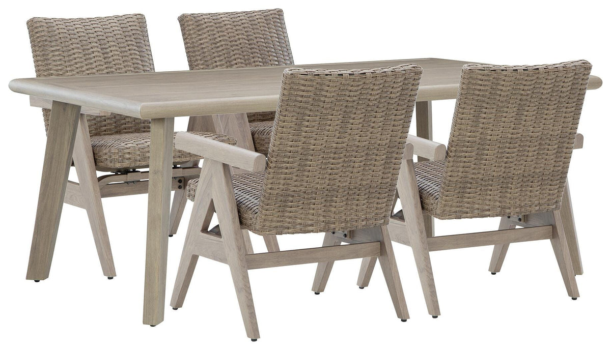 Cliff Trails Outdoor Dining Table and 4 Chairs