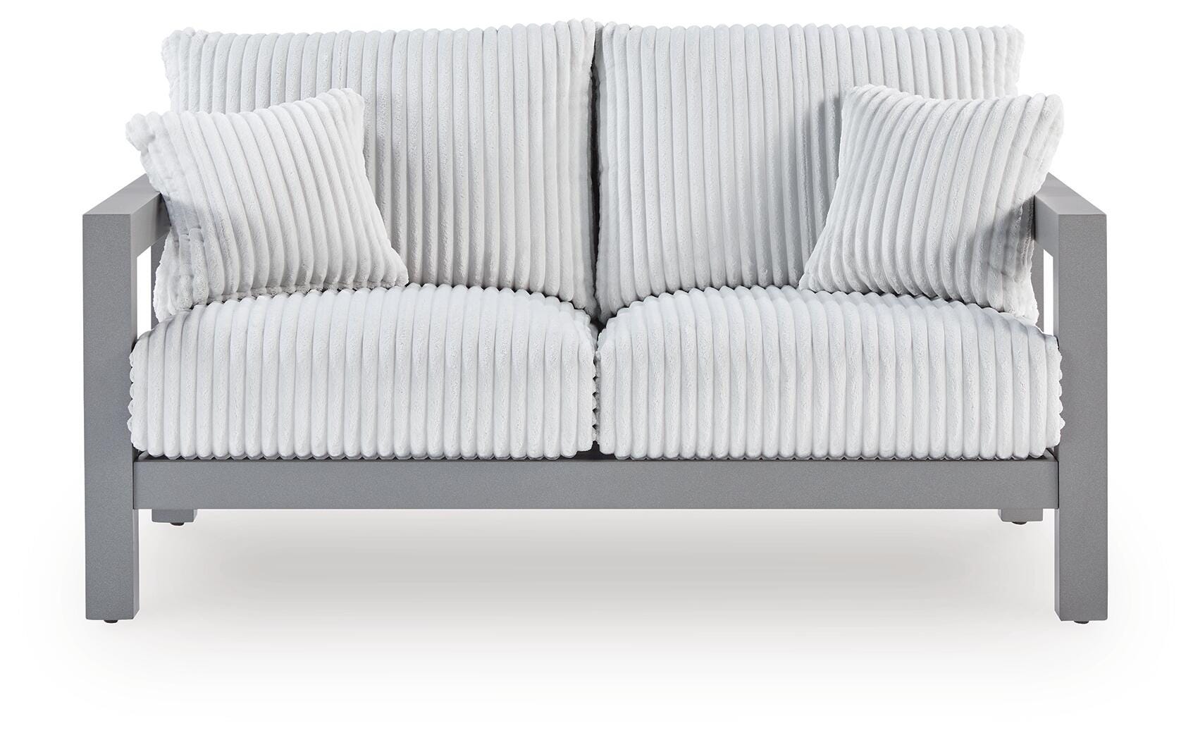 Hurley Park Outdoor Sofa and Loveseat