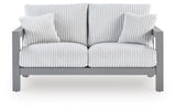 Hurley Park Outdoor Sofa and Loveseat