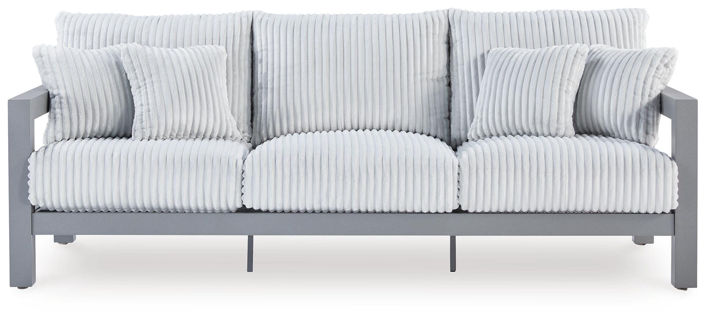 Hurley Park Outdoor Sofa with 2 Lounge Chairs