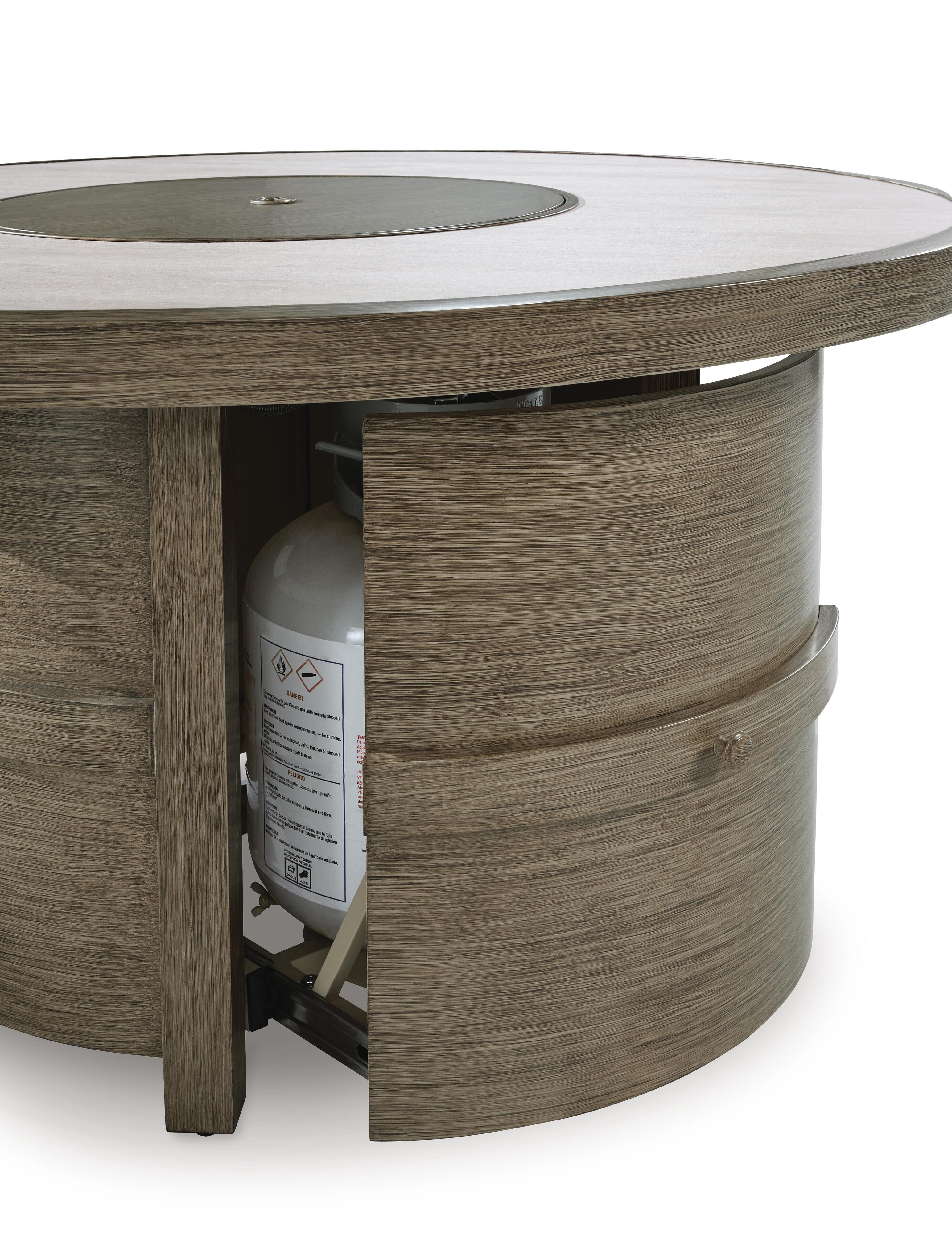 Rainier Ranch Fire Pit Table