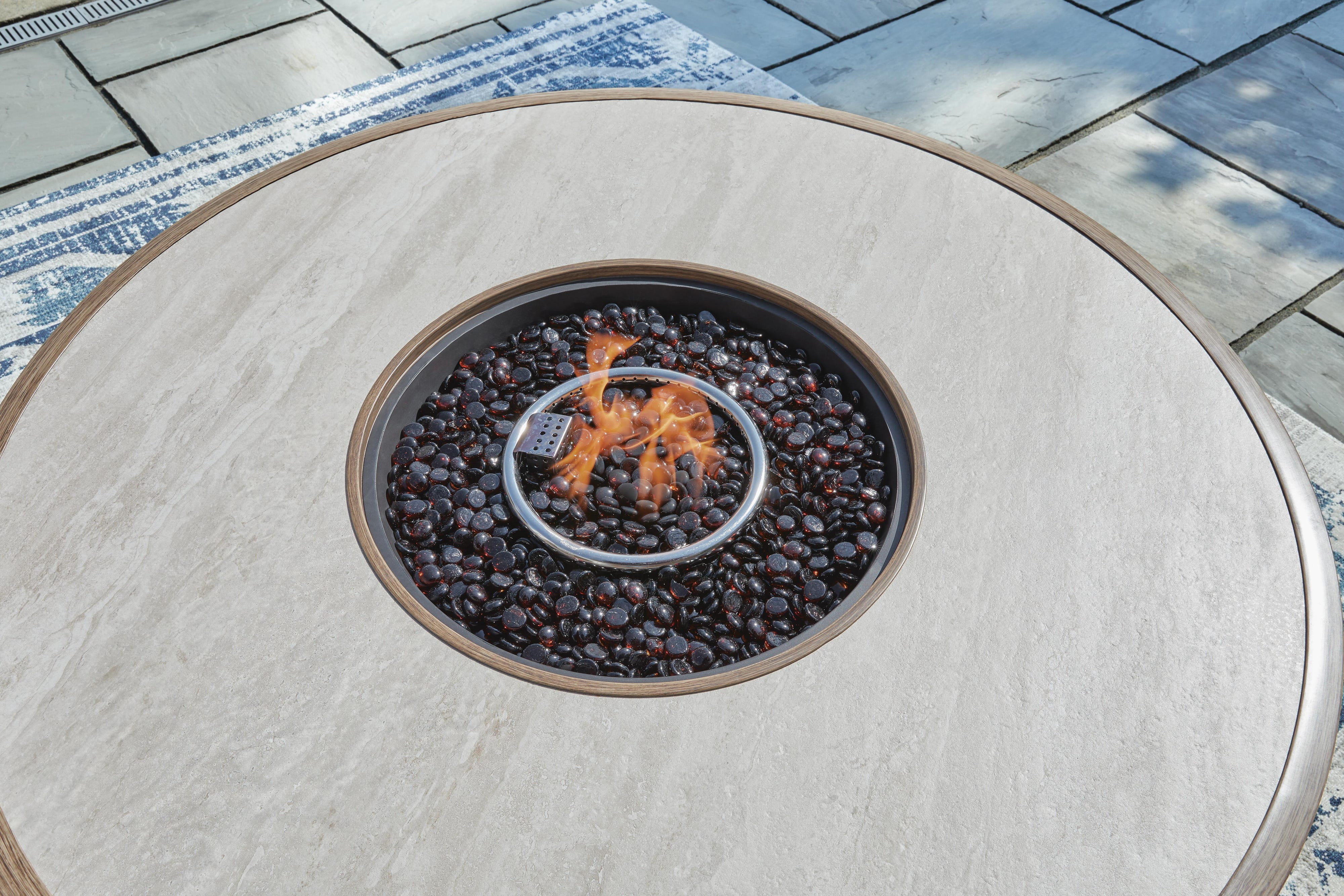 Rainier Ranch Fire Pit Table