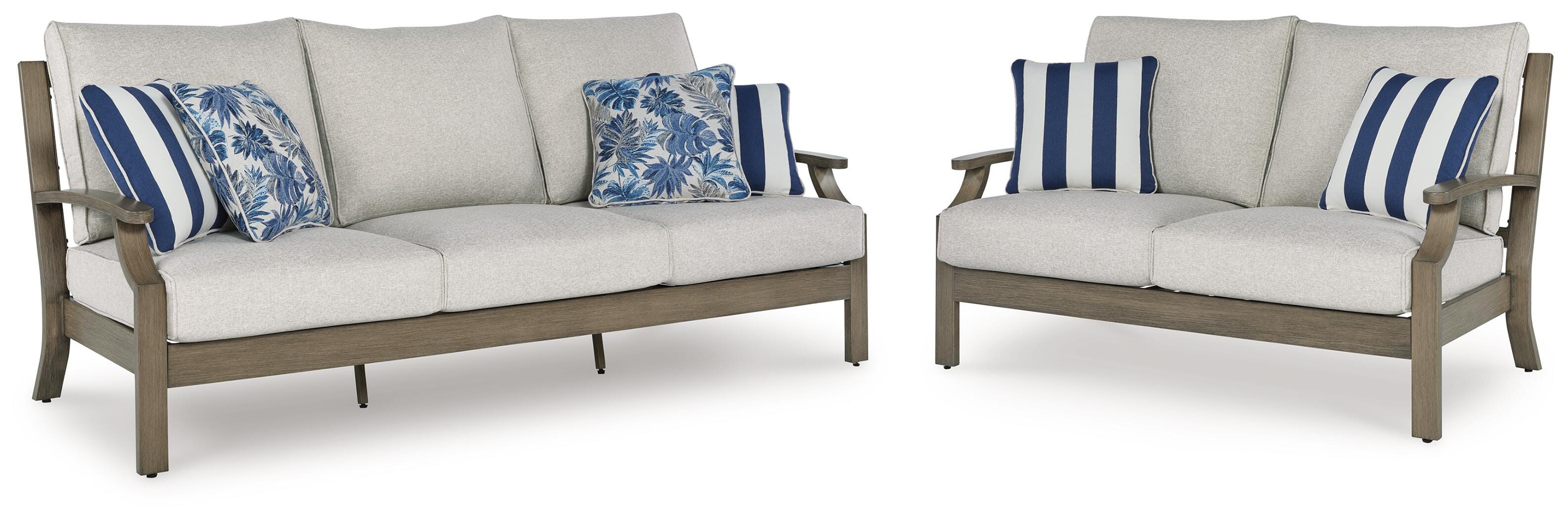 Rainier Ranch Outdoor Sofa and Loveseat