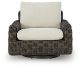 Kimora Outdoor Swivel Lounge Chair