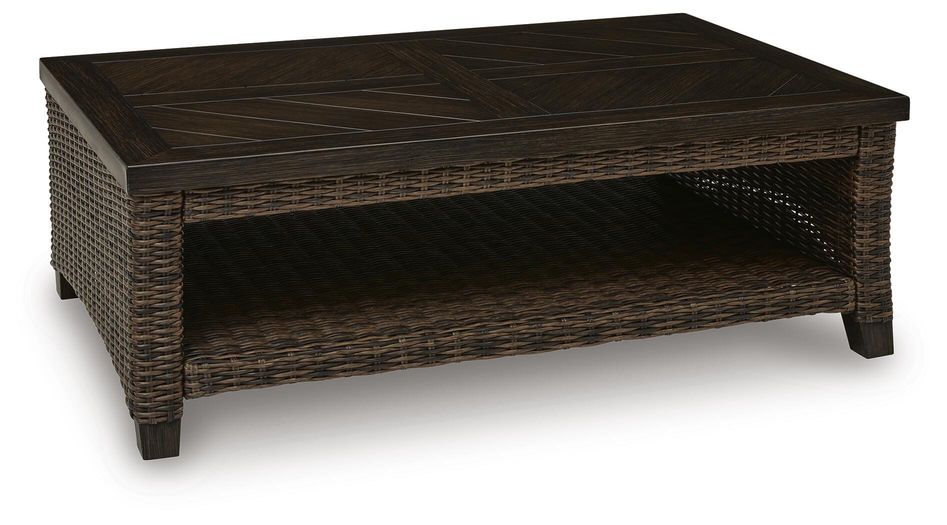 Monterey Point Outdoor Sofa and Loveseat with Coffee Table
