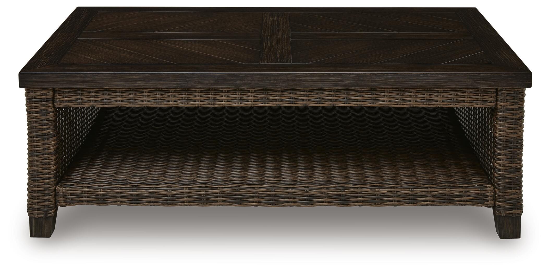 Monterey Point Outdoor Sofa and Loveseat with Coffee Table