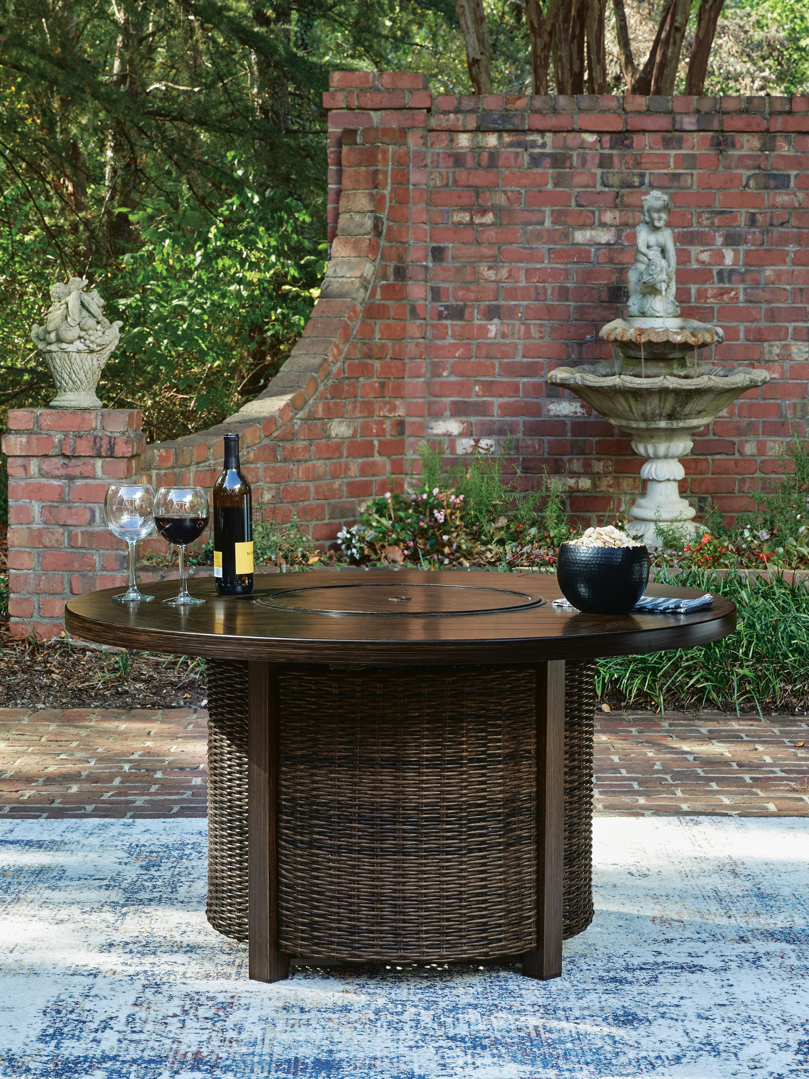 Monterey Point Outdoor Fire Pit Table
