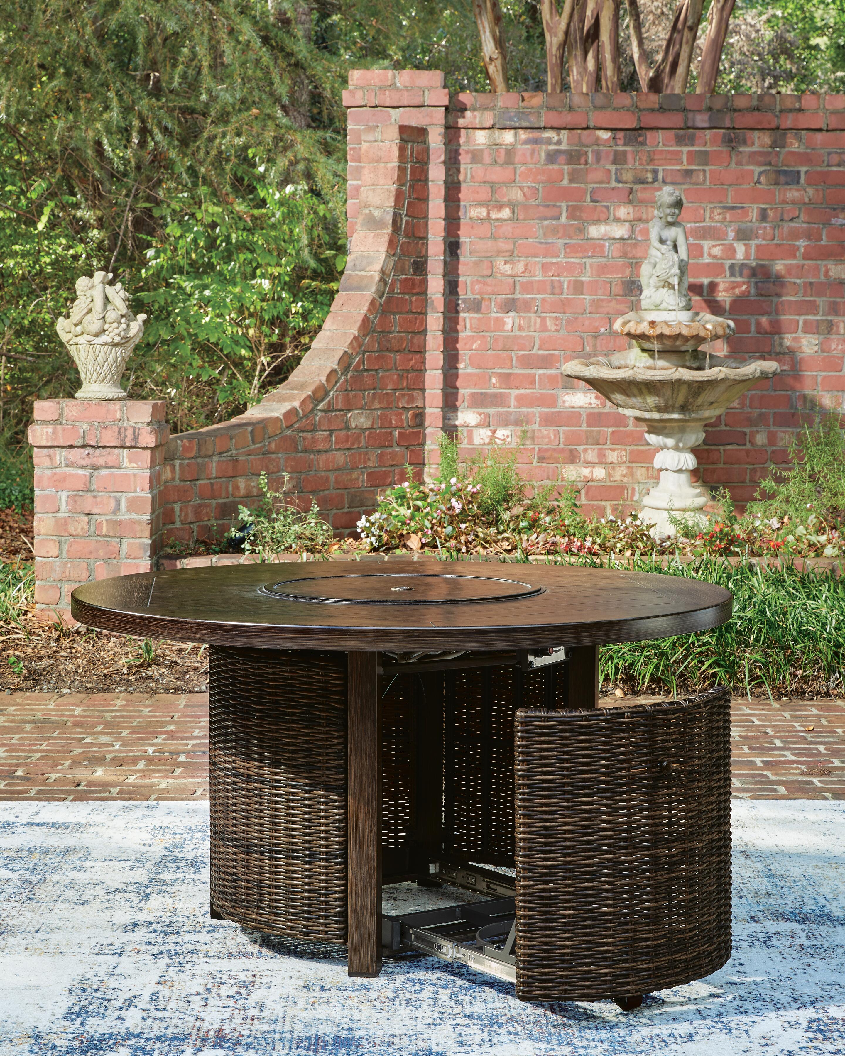 Monterey Point Outdoor Fire Pit Table
