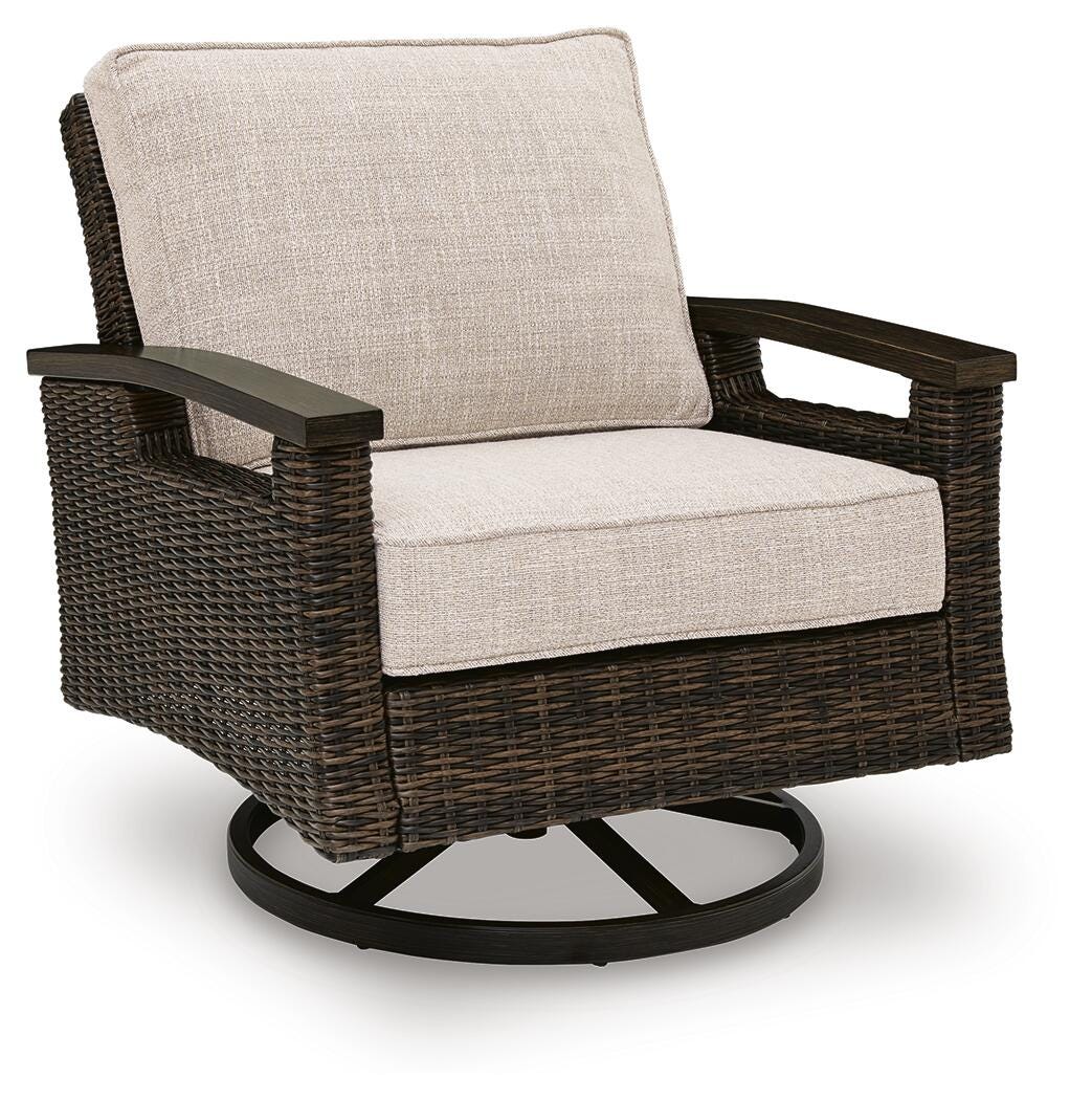 Monterey Point Outdoor Sofa with 2 Lounge Chairs
