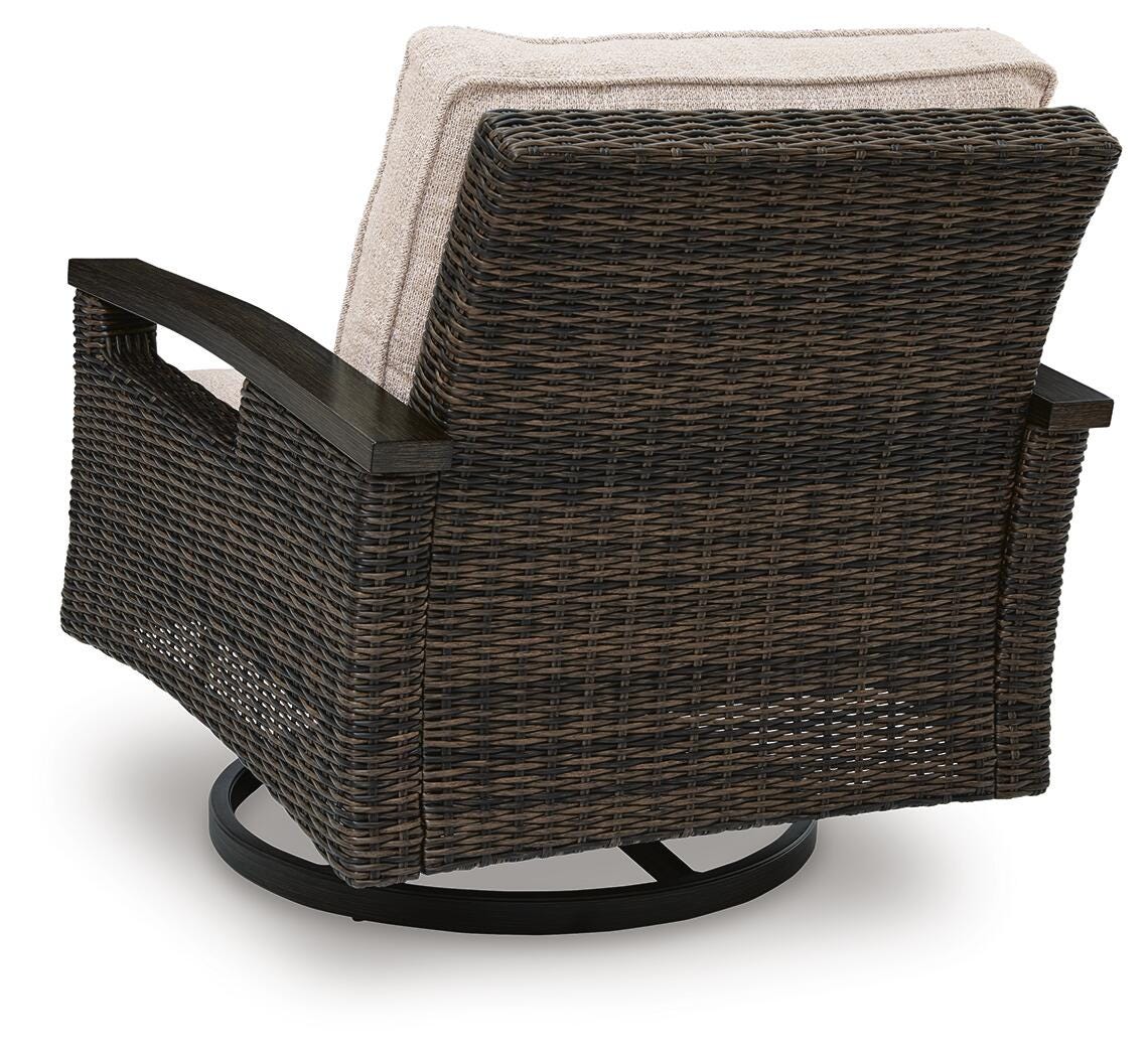 Monterey Point Outdoor Sofa with 2 Lounge Chairs