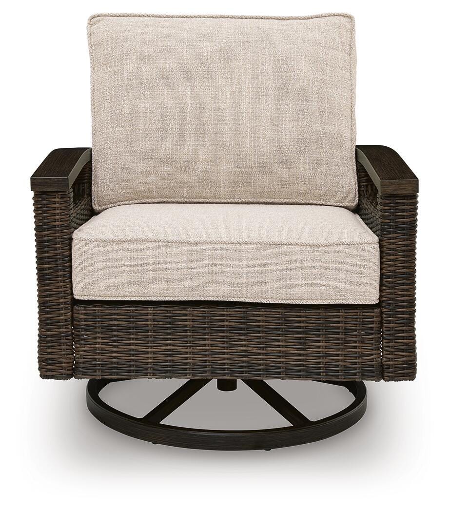 Monterey Point Outdoor Sofa with 2 Lounge Chairs
