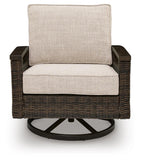 Monterey Point Outdoor Sofa with 2 Lounge Chairs