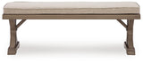 Laguna Heights Outdoor Dining Table and 4 Chairs and Bench