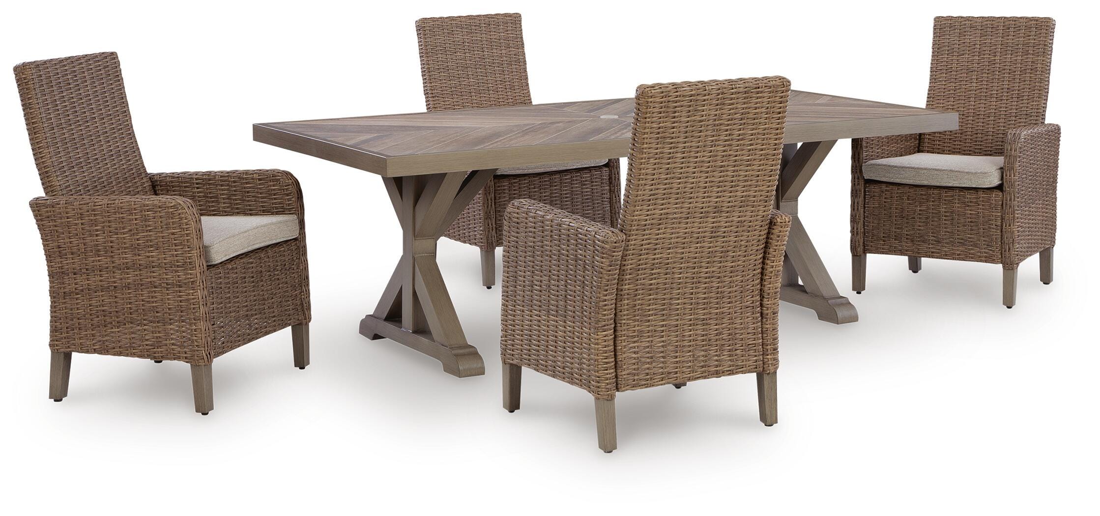 Laguna Heights Outdoor Dining Table and 4 Chairs