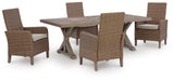 Laguna Heights Outdoor Dining Table and 4 Chairs