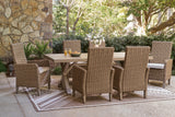 Laguna Heights Outdoor Dining Table and 6 Chairs