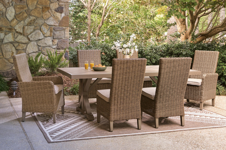 Laguna Heights Outdoor Dining Table and 6 Chairs