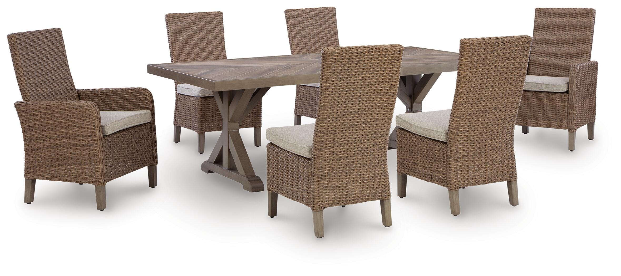 Laguna Heights Outdoor Dining Table and 6 Chairs