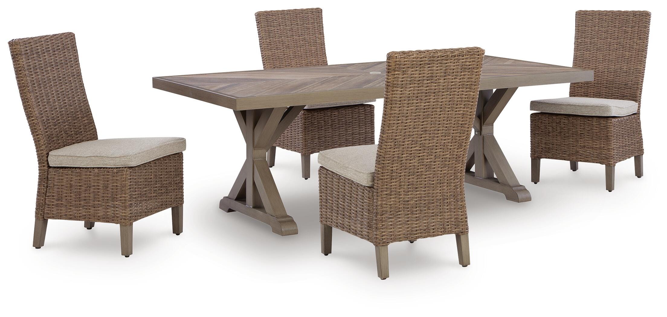 Laguna Heights Outdoor Dining Table and 4 Chairs