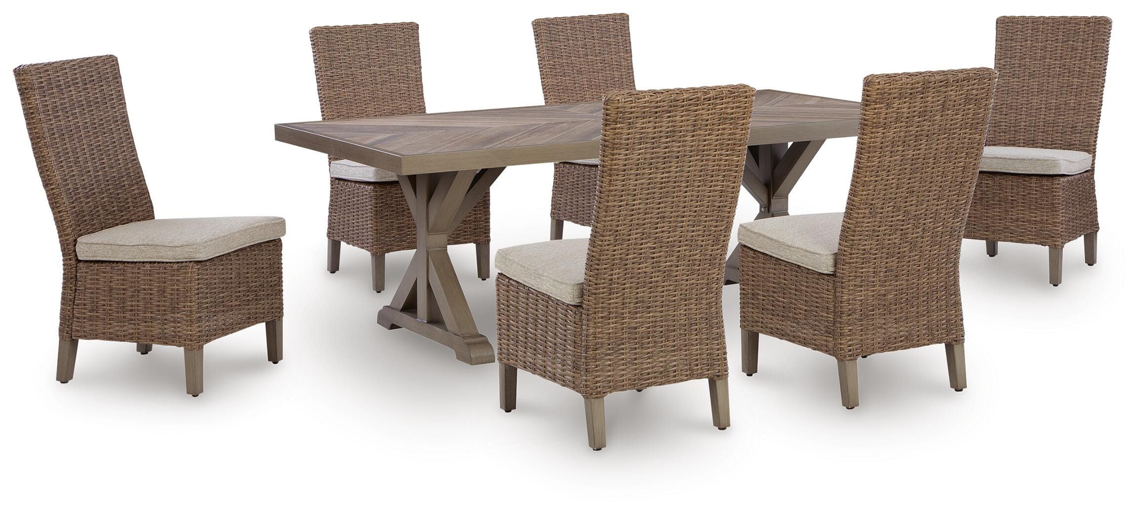 Laguna Heights Outdoor Dining Table and 6 Chairs