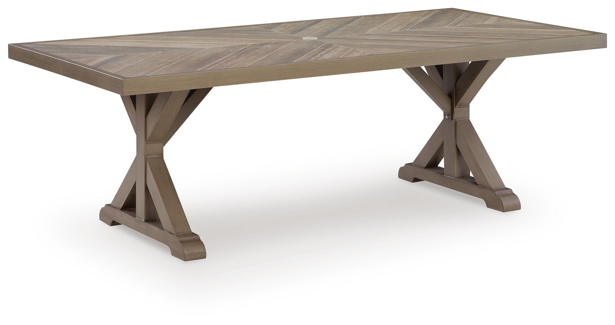 Laguna Heights Outdoor Dining Table and 4 Chairs and Bench