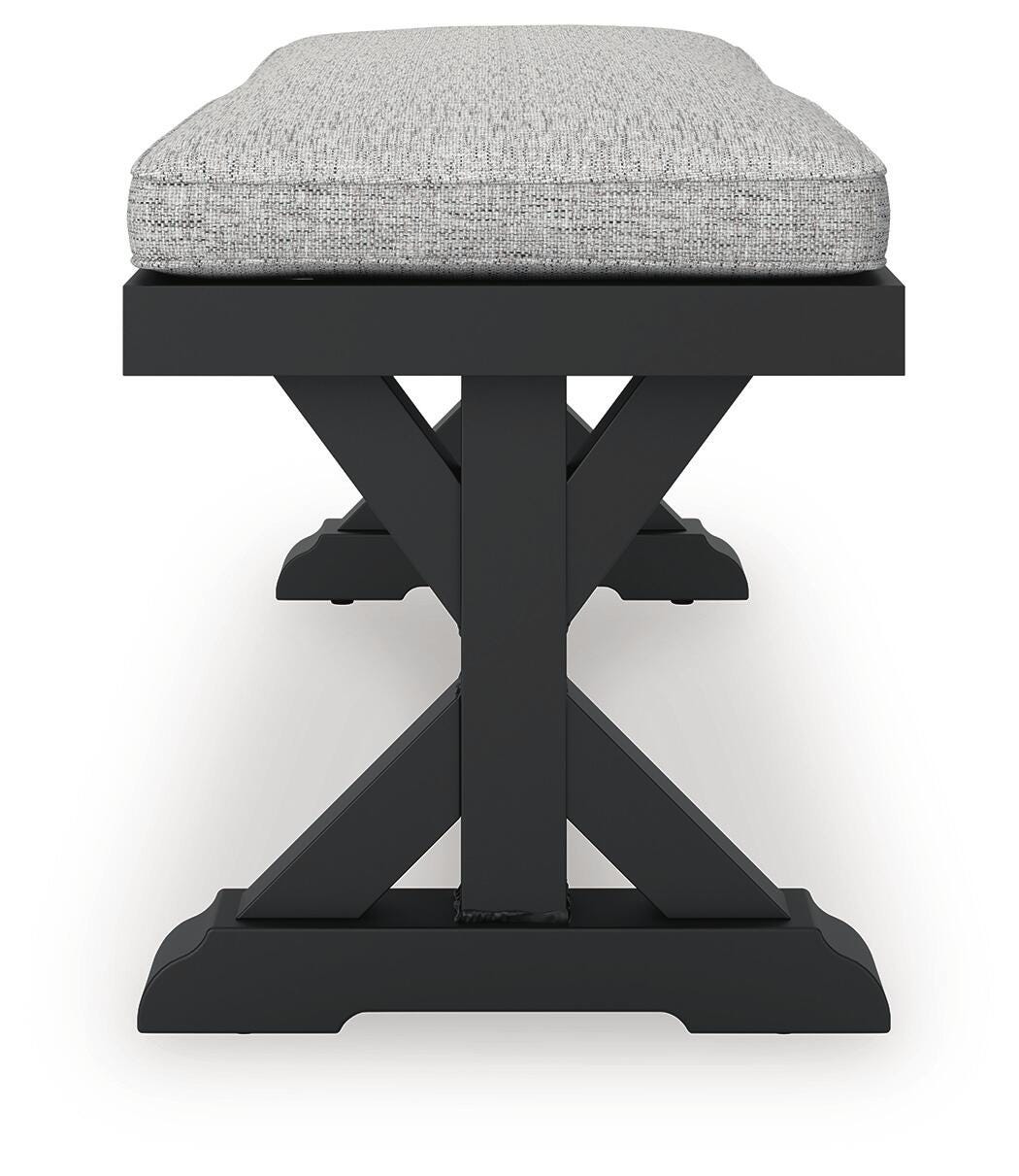Beachcroft Outdoor Bench with Cushion