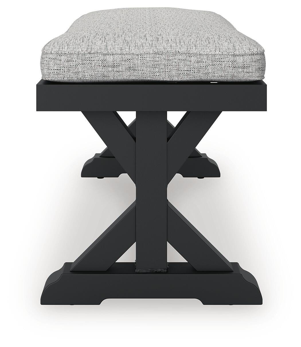 Beachcroft Outdoor Bench with Cushion