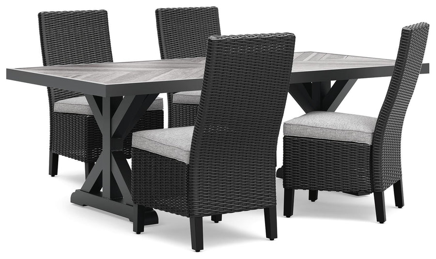 Beachcroft Outdoor Dining Table and 4 Chairs