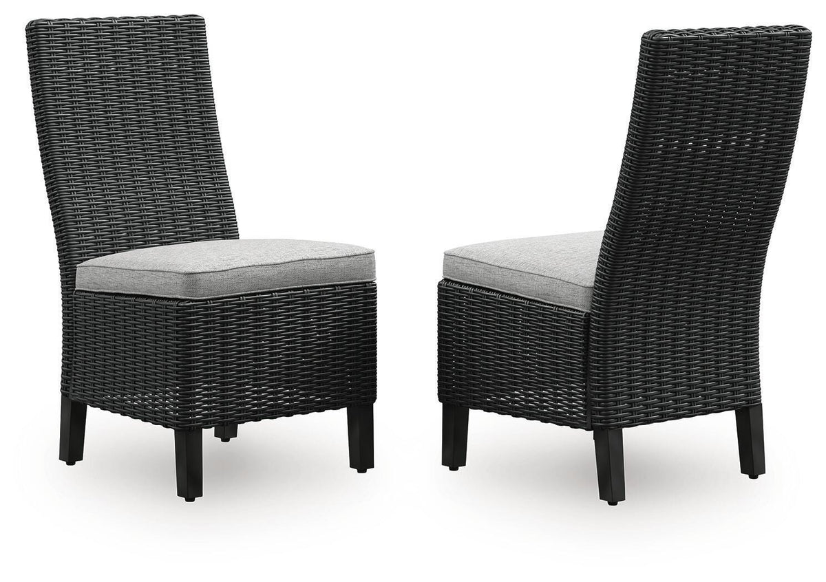 Beachcroft Outdoor Side Chair with Cushion (Set of 2)