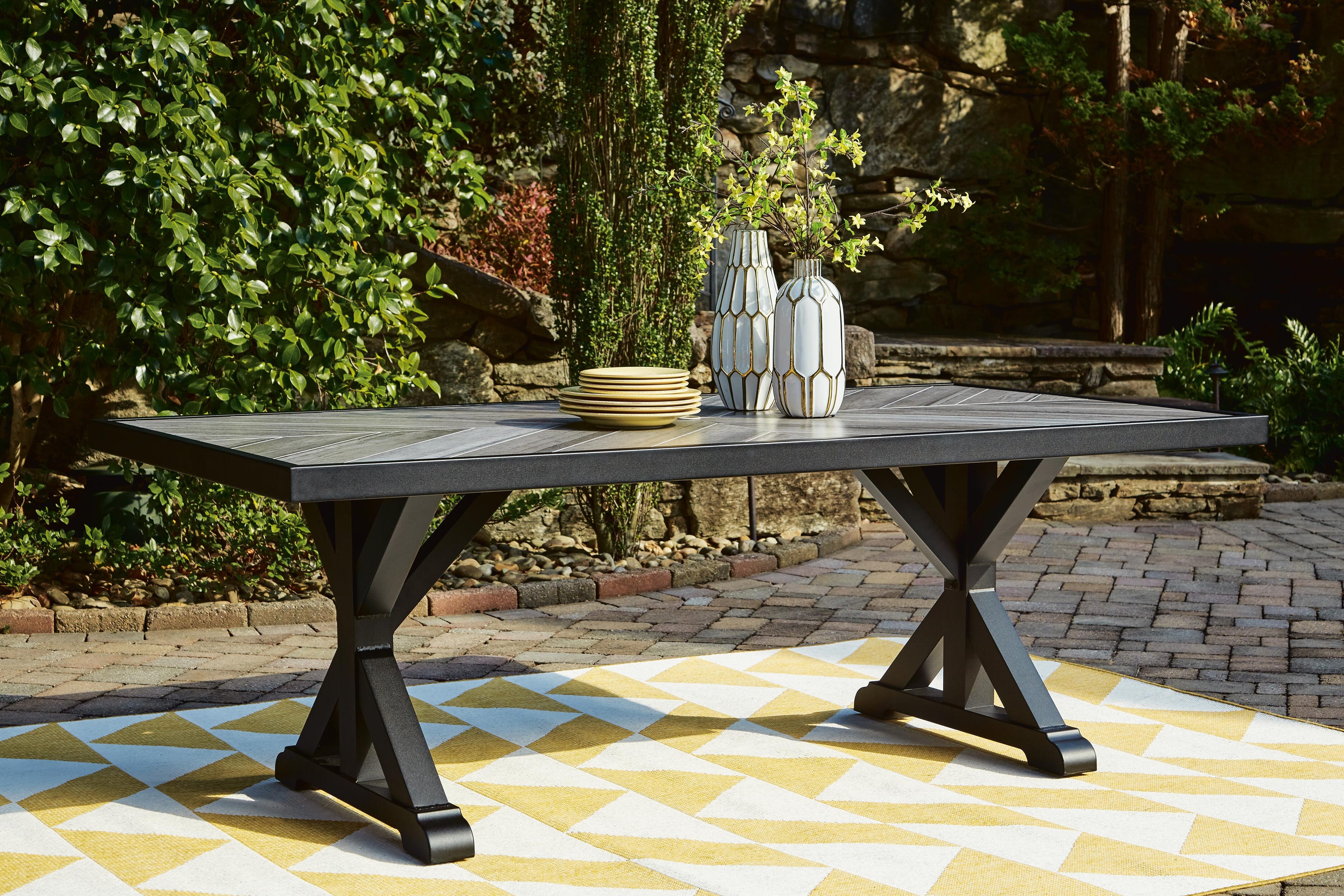 Beachcroft Outdoor Dining Table and 4 Chairs