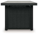 Beachcroft 3-Piece Outdoor Sectional and Fire Pit Table