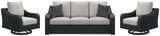 Beachcroft Outdoor Sofa and 2 Lounge Chairs